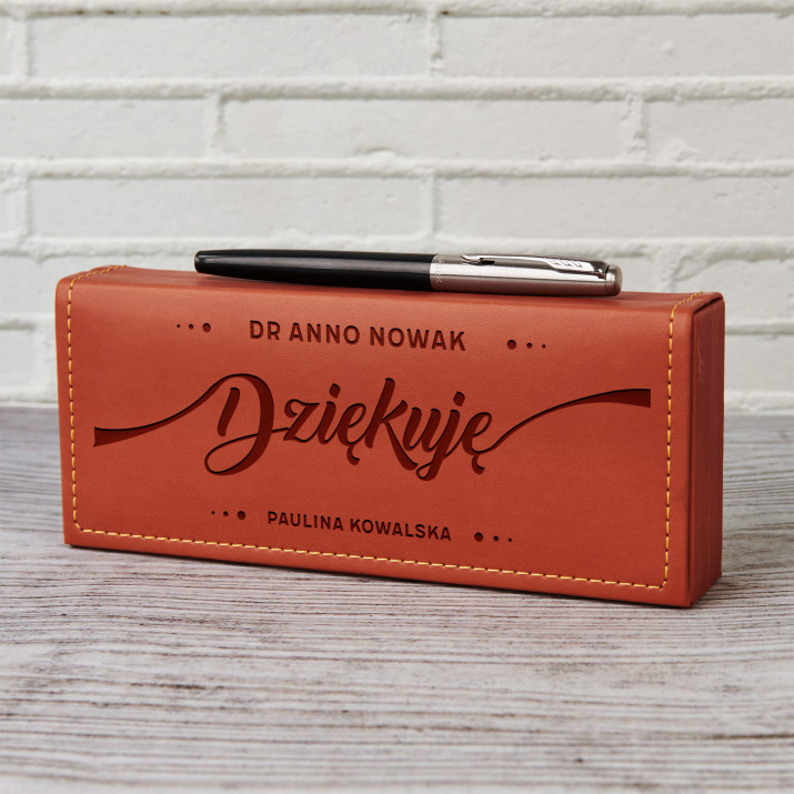 Dziękuję 2 - Pióro Parker w etui